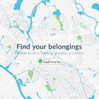 Beeep BeTag Find My Tracker White & Keychain White - 3 pack - thumbnail