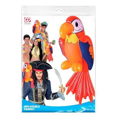Opblaasbare papegaai 60 cm