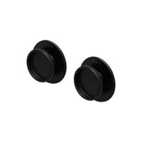 Tiger Handdoekhaak Tess Zwart - thumbnail