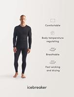 Icebreaker 200 Oasis Legless Thermobroek Heren Black XXL - thumbnail