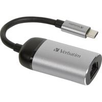 Verbatim USB-C Adapter [1x USB-C stekker - 1x RJ45-bus] 49146 0.10 m - thumbnail