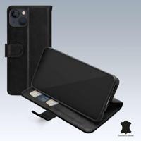 Mobilize Leather Wallet Apple iPhone 13/14/15 Black - thumbnail