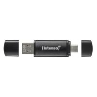 Intenso Flex Line USB-stick Retail 256 GB Zwart 3544492 USB-A 3.2 Gen 1, USB-C 3.2 Gen 1 - thumbnail