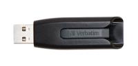 Verbatim V3 USB-stick 256 GB Zwart 49168 USB-A 3.2 Gen 1 - thumbnail