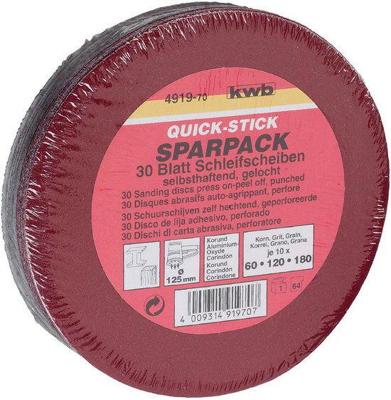 Schuurschijf klit 125 25st KWB - Kwb Schuurschijf klit 125 25st KWB - Kwb