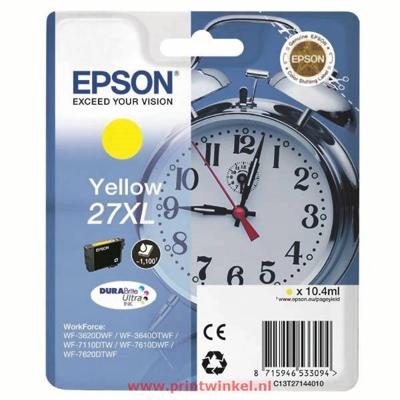 Epson C13T27144012 Originele inkt voor Workforce 3620DWF geel