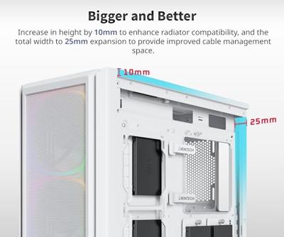 Montech SKY TWO GX Midi Tower Wit Montech SKY TWO GX Midi Tower Wit