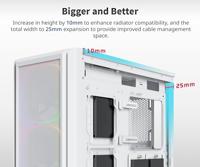 Montech SKY TWO GX Midi Tower Wit - thumbnail