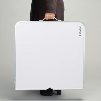 Camping zitgroep 5-delig Wit Aluminium Opvouwbaar Camping zitgroep 5-delig Wit Aluminium Opvouwbaar