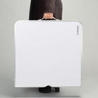 Camping zitgroep 5-delig Wit Aluminium Opvouwbaar - thumbnail