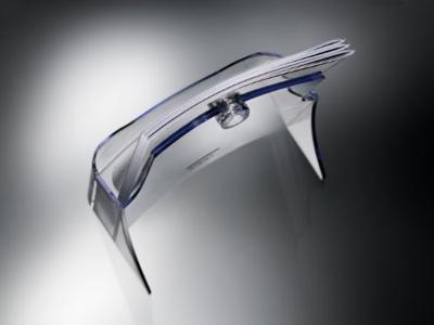 Sigel SI-LH110 Folderhouder Tafelmodel A4 Transparant Acryl 1 Vak