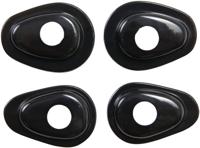 Kellermann richtingaanwijzer montageplaat mounting plate turn signa black, - thumbnail