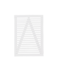 Witte Houten Tuinpoort Tokyo 100 x 140 CM - thumbnail