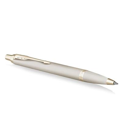 Parker IM Monochrome balpen Champagne, medium, giftbox