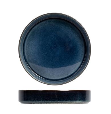 Cosy & Trendy Diepe Borden / Pastaborden - Quintana Blue ø 23 cm / H 4.3 cm - 4 Stuks