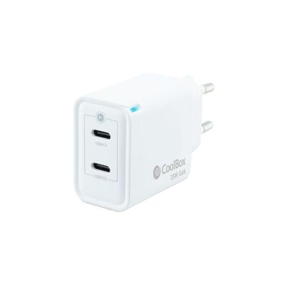 Oplader CoolBox COO-CUP-35CC Wit 35 W