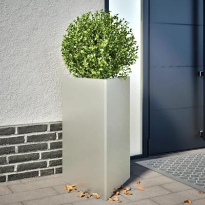 VidaXL Plantenbakken 2 st driehoek 50x43x75 cm roestvrij staal VidaXL Plantenbakken 2 st driehoek 50x43x75 cm roestvrij staal
