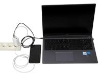 iBOX C-65 Wit, GaN 65W universele oplader - thumbnail