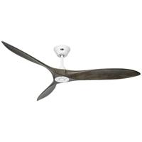 CasaFan ECO AIRSCREW 152 MW-GW Plafondventilator 28 W (Ø x h) 1520 mm x 275 mm Wit (mat) Met afstandsbediening, Met wintermodus - thumbnail