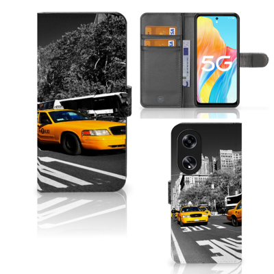 OPPO Reno8 T 5G | Flip Cover | New York Taxi | Portemonnee hoesje