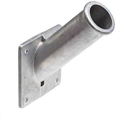 Vlaggenstokhouder Aluminium Grijs