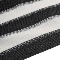 VidaXL Privacynet 75 g/m² 3,6x10 m hdpe antracietkleurig en wit - thumbnail