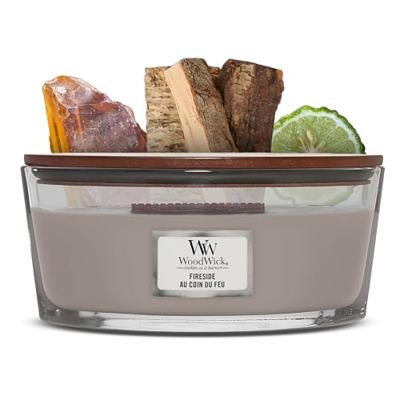 Woodwick Fireside Ellipse Candle