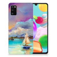 Smartphone hoesje Samsung Galaxy A41 Boat - thumbnail