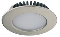 LED inbouwspot 3.2W 150 lumen 4000K 12V 55mm mat vernikkeld - thumbnail
