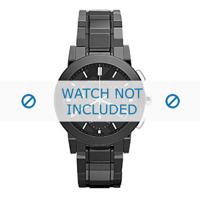Burberry horlogeband BU9081 Keramiek Zwart - thumbnail