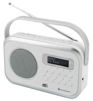 Soundmaster DAB270WE radio Draagbaar Digitaal Wit - thumbnail