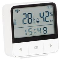 Enzo thermometer | binnen | wit | smart wi-fi tuya - 8150118 - thumbnail