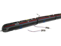 micromotor NL001 motor ombouwset voor Liliput Flirt (2 Motor) - thumbnail