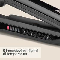 BaByliss ST496E - BaByliss Stoomglans stoom stijltang - 5 temperaturen tot 230°C - Ionische functie - 39 mm keramische platen - thumbnail