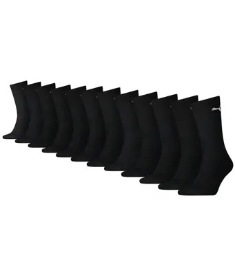 PUMA Sportsokken 12-Pack Zwart