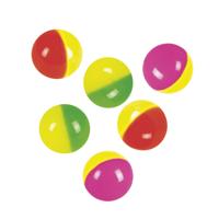 Set Gekleurde Stuiterballen - 6 Stuks - thumbnail