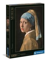 Clementoni legpuzzel vermeer girl with pearl earring, 1000st. - thumbnail