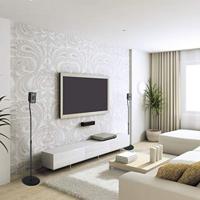 Hama Speaker Standaard 123 cm 2 Stuks Zwart - thumbnail