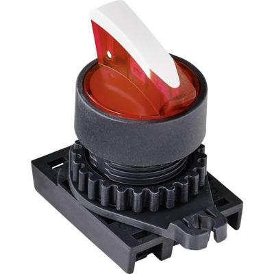 TRU COMPONENTS TC-9860140 S2SRN-L3AR Keuzeschakelaar Knevel Rood 1 x 90 ° 1 stuk(s) TRU COMPONENTS TC-9860140 S2SRN-L3AR Keuzeschakelaar Knevel Rood 1 x 90 ° 1 stuk(s)