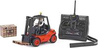 Carson Modellsport Gabelstapler Linde H 40 D 1:14 RC functiemodel voor beginners Bouwvoertuig - thumbnail
