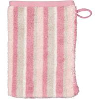 Cawö Cawo Breeze Streifen Washandje 16x22 blush - thumbnail