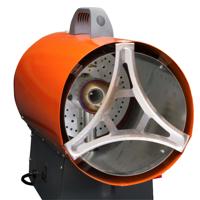 Qlima GFA 1010 Gaskachel Oranje - thumbnail