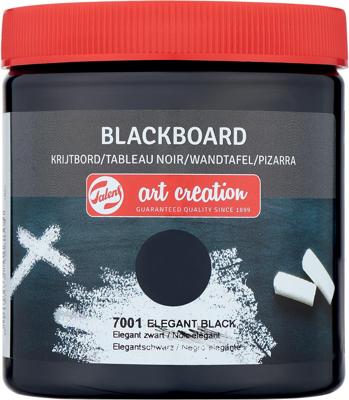 Talens art creation krijtbord pot 250ml elegant zwart 7001
