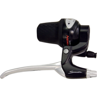 Saccon remgreep r-brake rechts nexus 4-vinger zw/zilver l214a5w3r04 - thumbnail