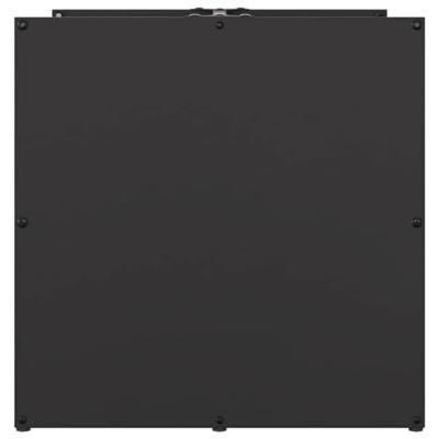 Brandhoutrek 40x40x40 cm koudgewalst staal zwart