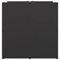 Brandhoutrek 40x40x40 cm koudgewalst staal zwart - thumbnail