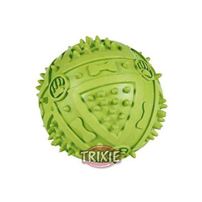 TRIXIE SPEELBAL NATUURRUBBER ASSORTI 6 CM 4 ST