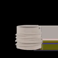 Buff KNITTED NEKWARMER U (LILON BIRCH GRAY ) - thumbnail