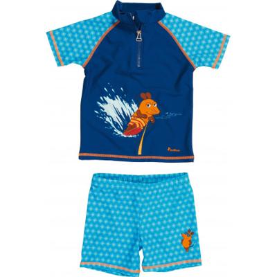 Playshoes tweedelige zwemsuit Muis Aquablauw-110-116