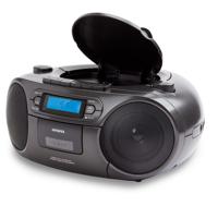 Aiwa BBTC-550BK draagbare stereo-installatie Digitaal 6 W Zwart - thumbnail